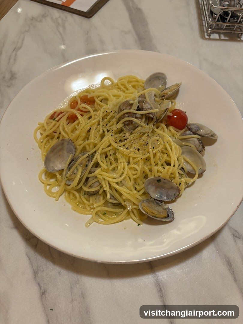 Clam Pasta with Cherry Tomatoes