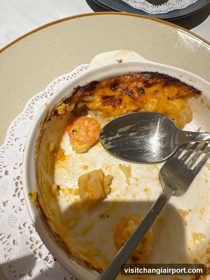 Baked Casserole with Shrimp