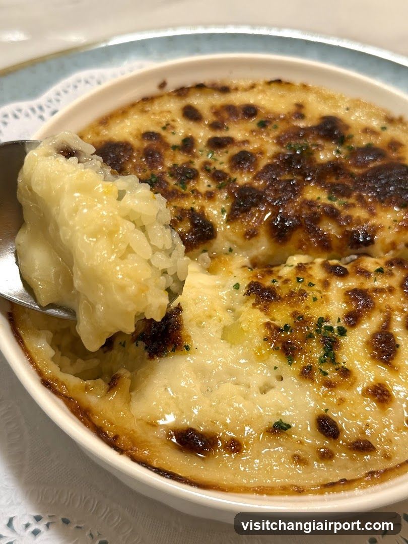 Baked Rice Casserole with Golden Crust