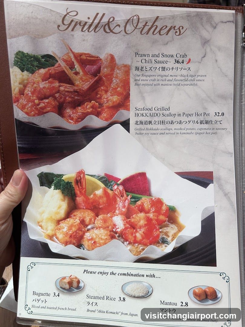 Grill & Others Menu Page