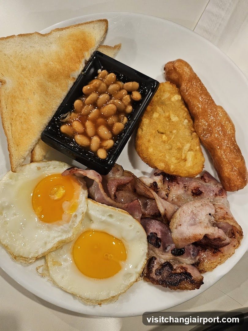 Full English Breakfast Plate