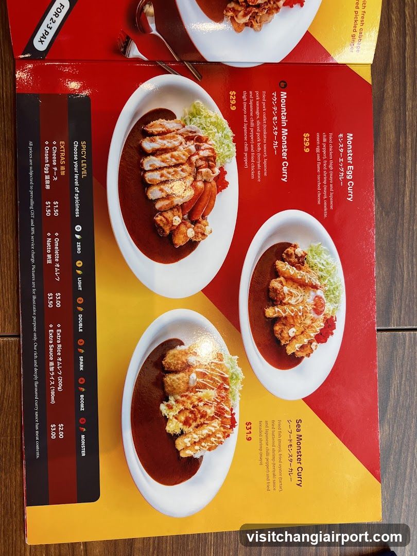 Curry Menu Page