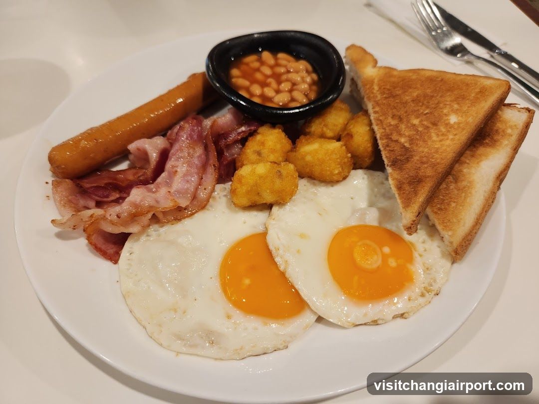 Full English Breakfast Plate