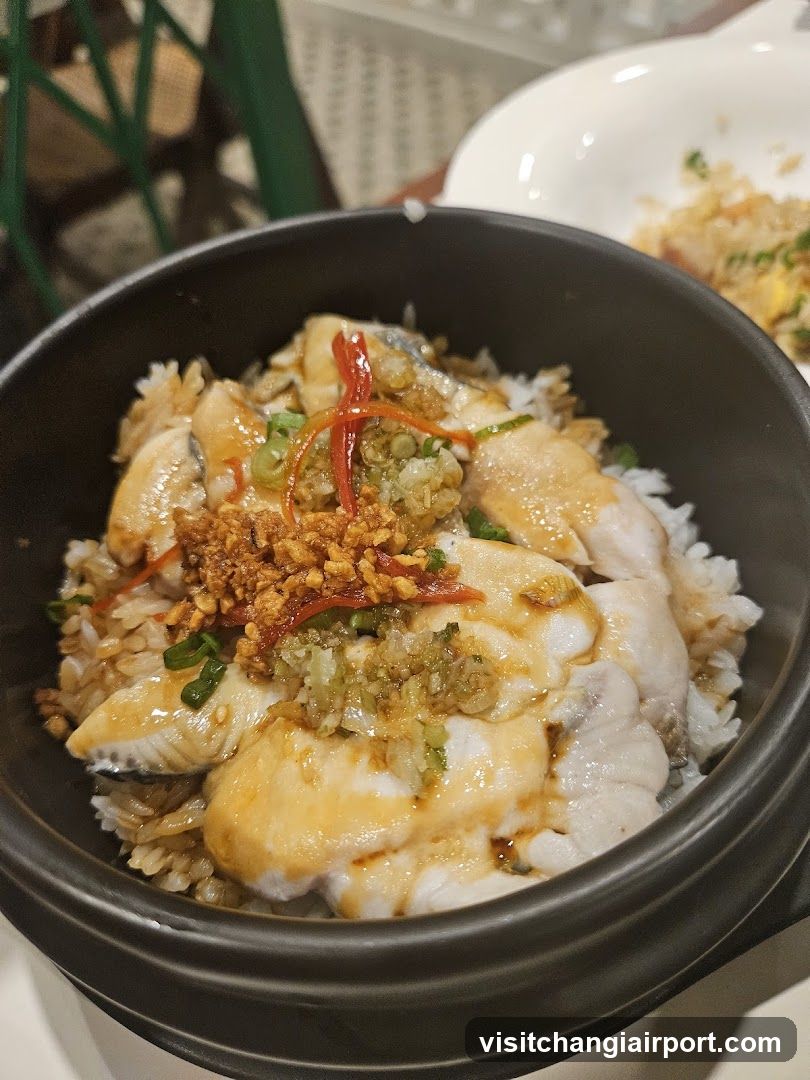 Steamed Fish with Rice Bowl