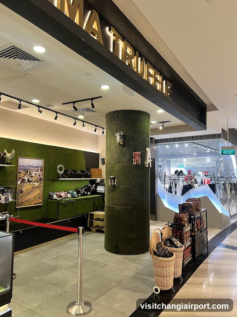 Store Interior with Greenery Theme