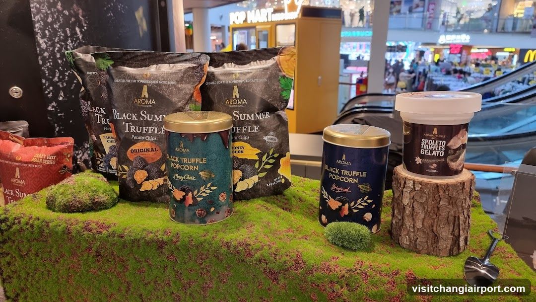 Aroma Truffle Popcorn Display