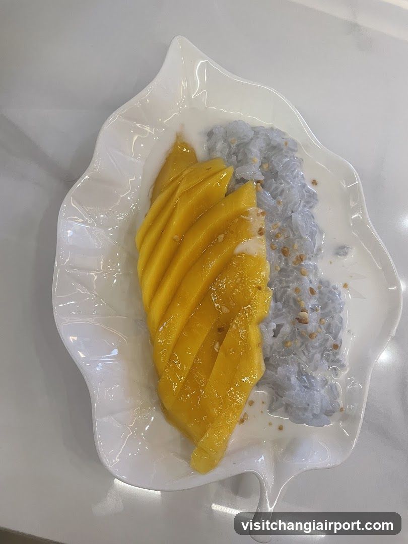 Mango Sticky Rice Dessert
