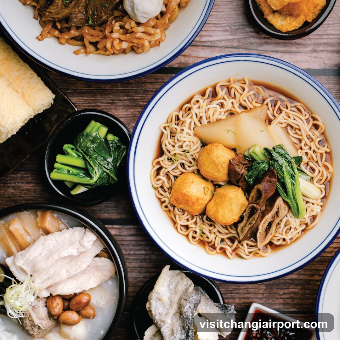Noodle Meal Spread