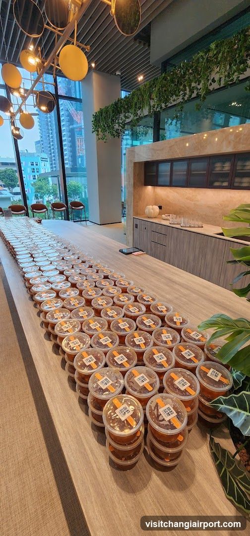 Beverage Display Table