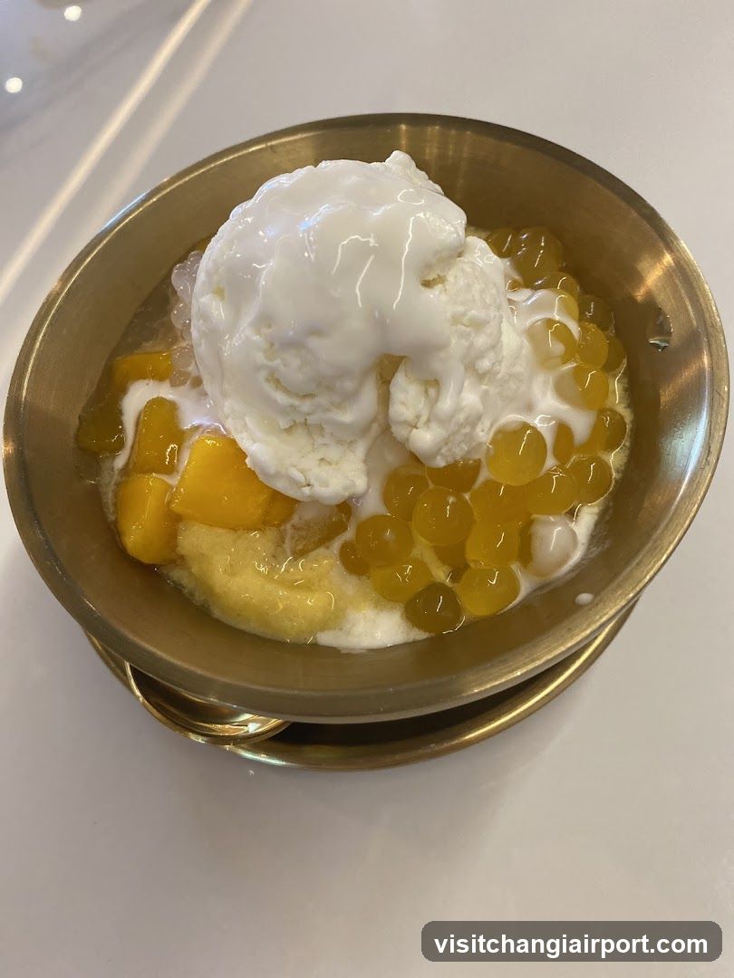 Mango Panna Cotta with Toppings