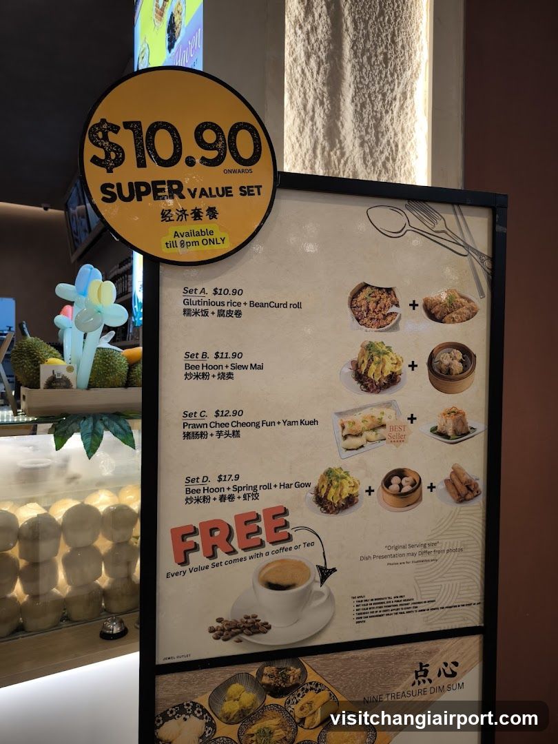 $10.90 Super Value Set Menu Board