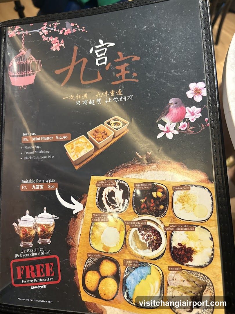 Nine Palace Menu