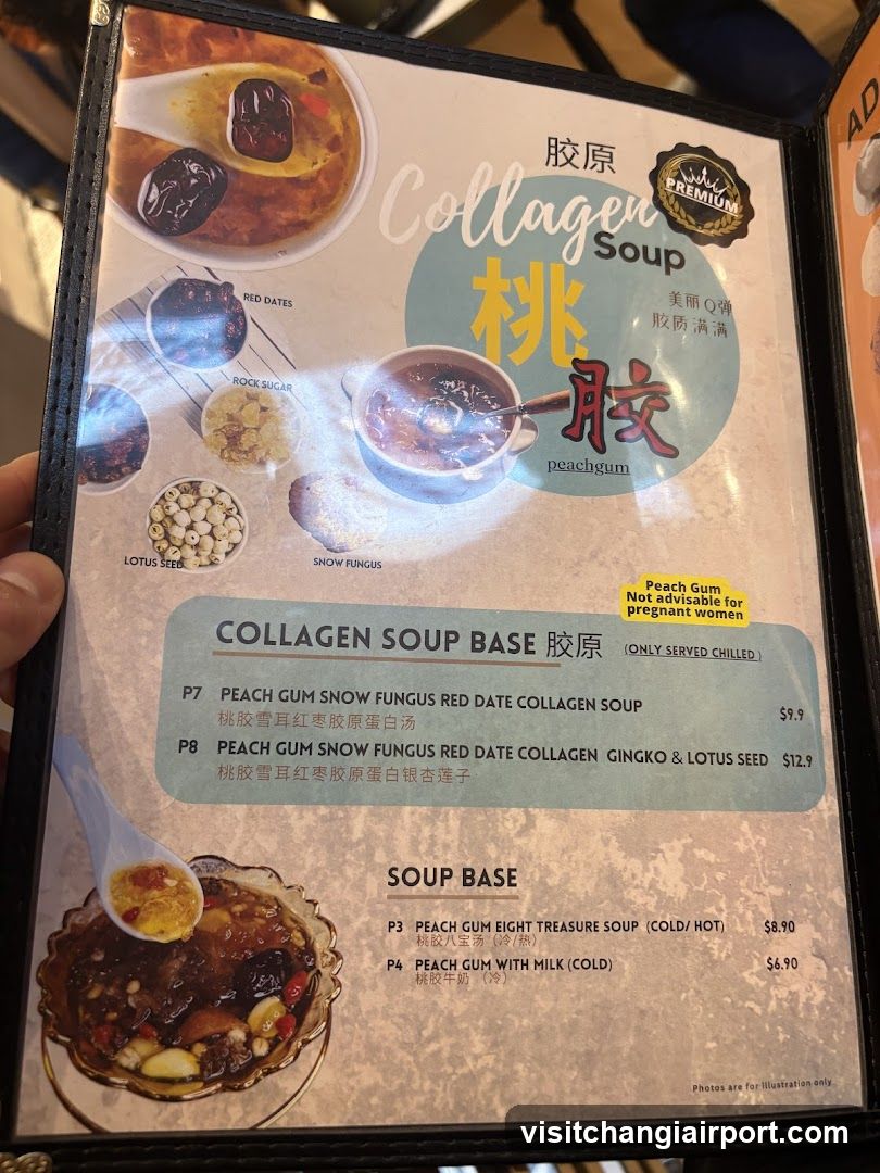 Collagen Soup Menu