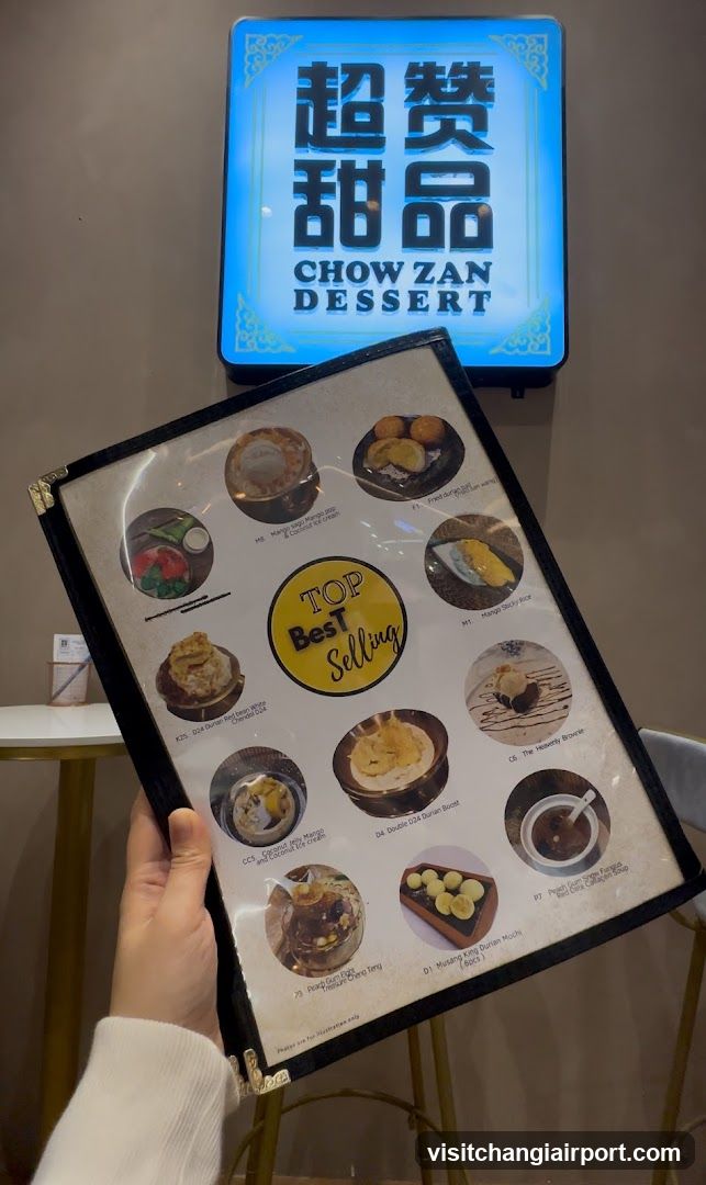 Chow Zan Dessert Menu