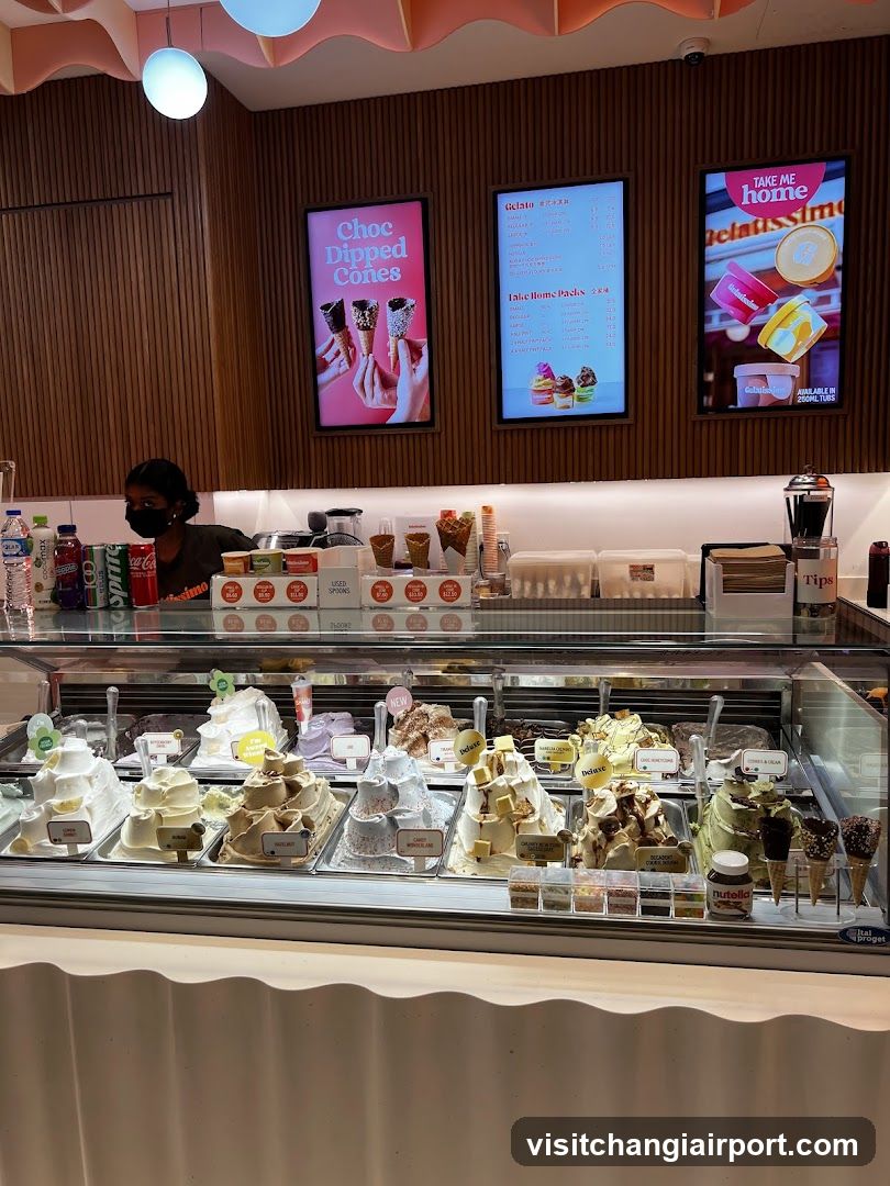 Ice Cream Shop Interior