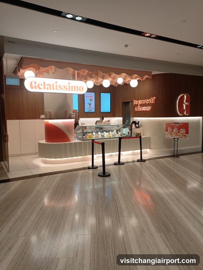 Gelatissimo Store Interior