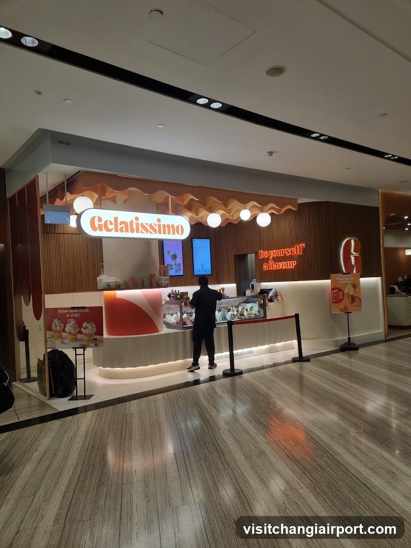 Gelatissimo Store Interior