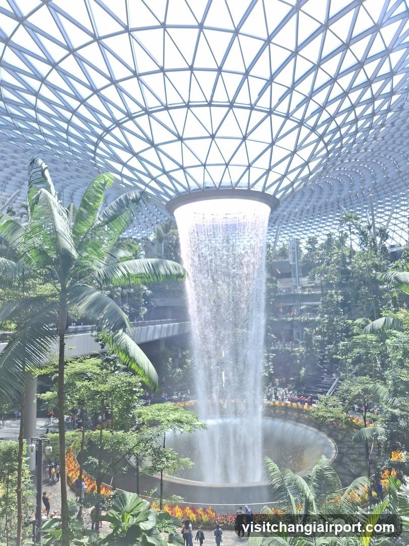 The Jewel Changi Airport Waterfall