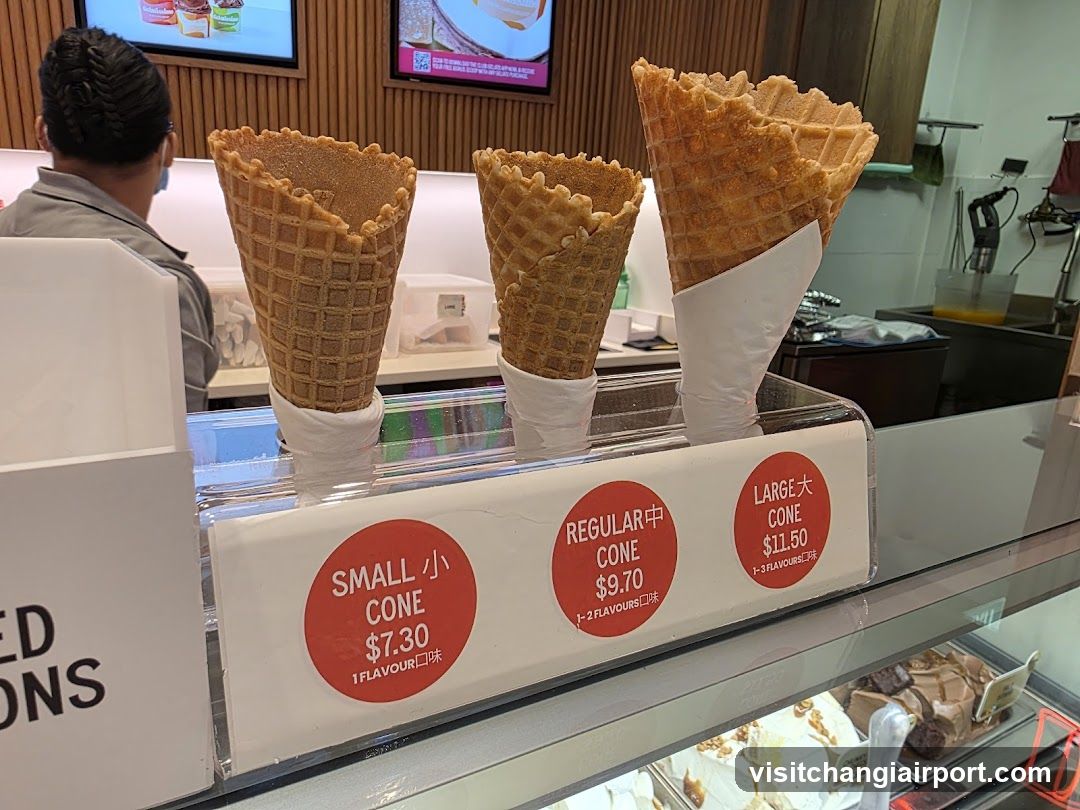 Ice Cream Cones Display