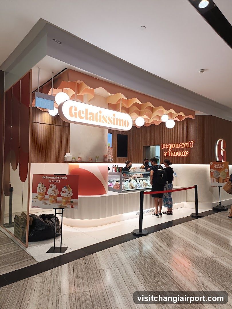 Gelatissimo Store Interior