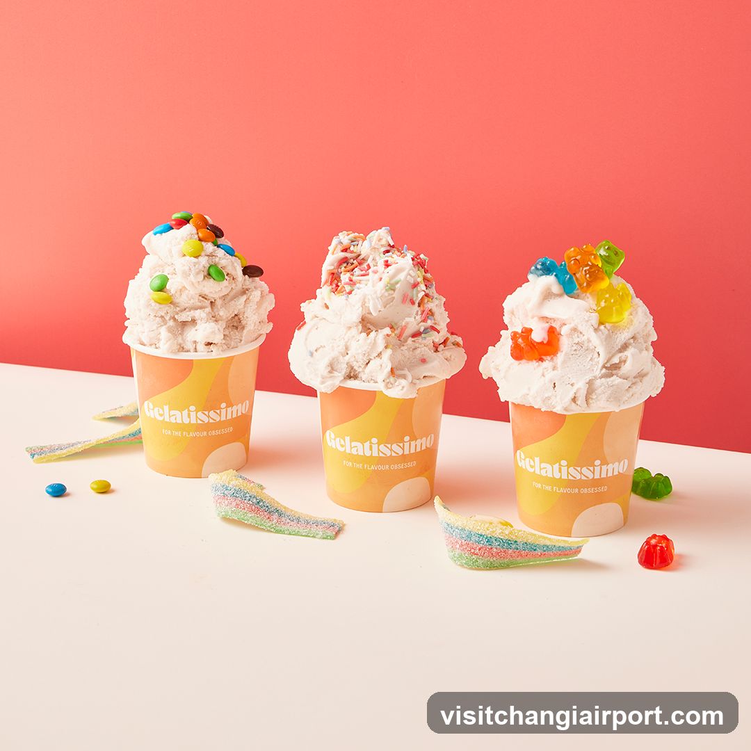Gelatissimo Dessert Cups with Candies