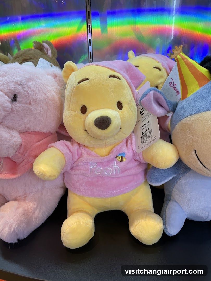 Winnie the Pooh Plush Toy Display