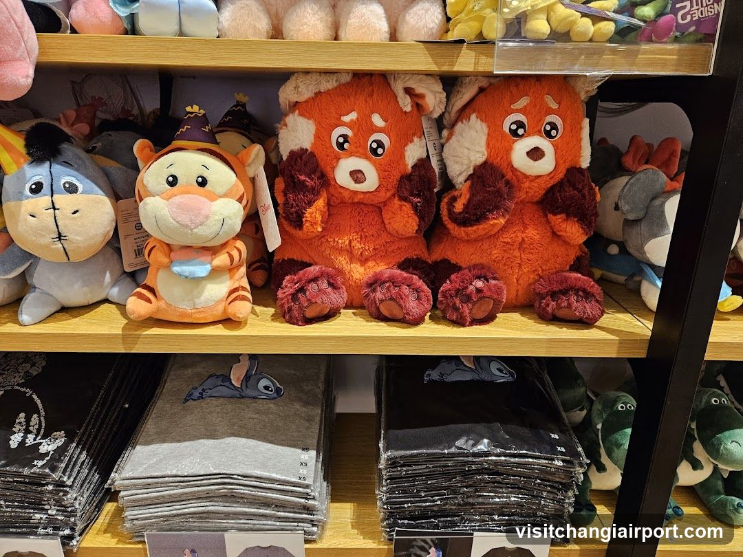 Plush Toys and Merchandise Display