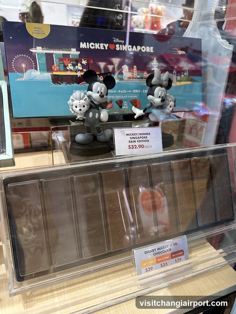 Disney Mickey Singapore Chocolate Display