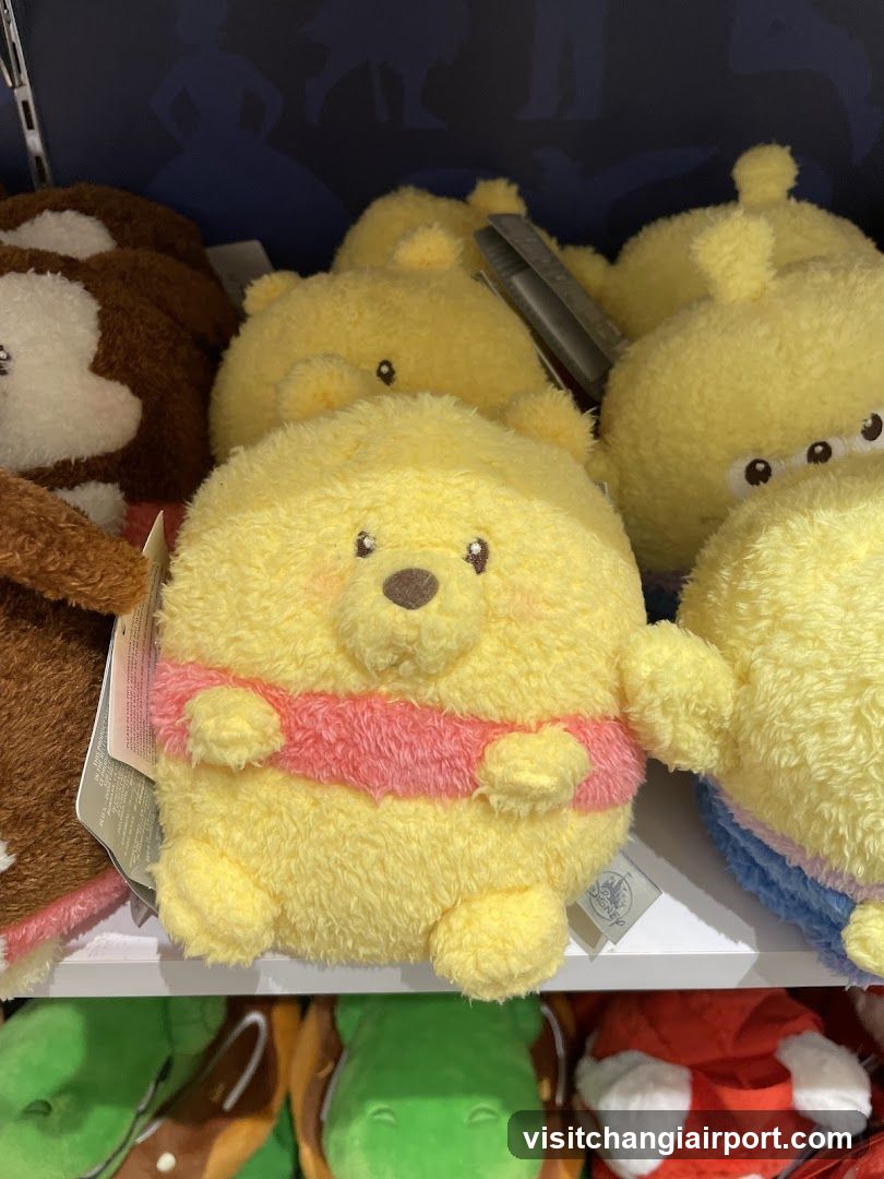 Winnie the Pooh Plushies Display