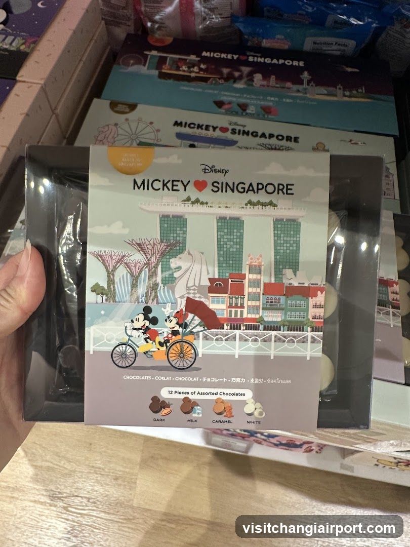 Mickey Heart Singapore Chocolate Box