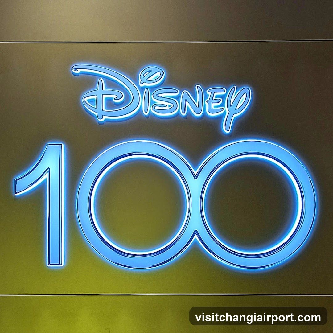 Disney 100 Anniversary Sign
