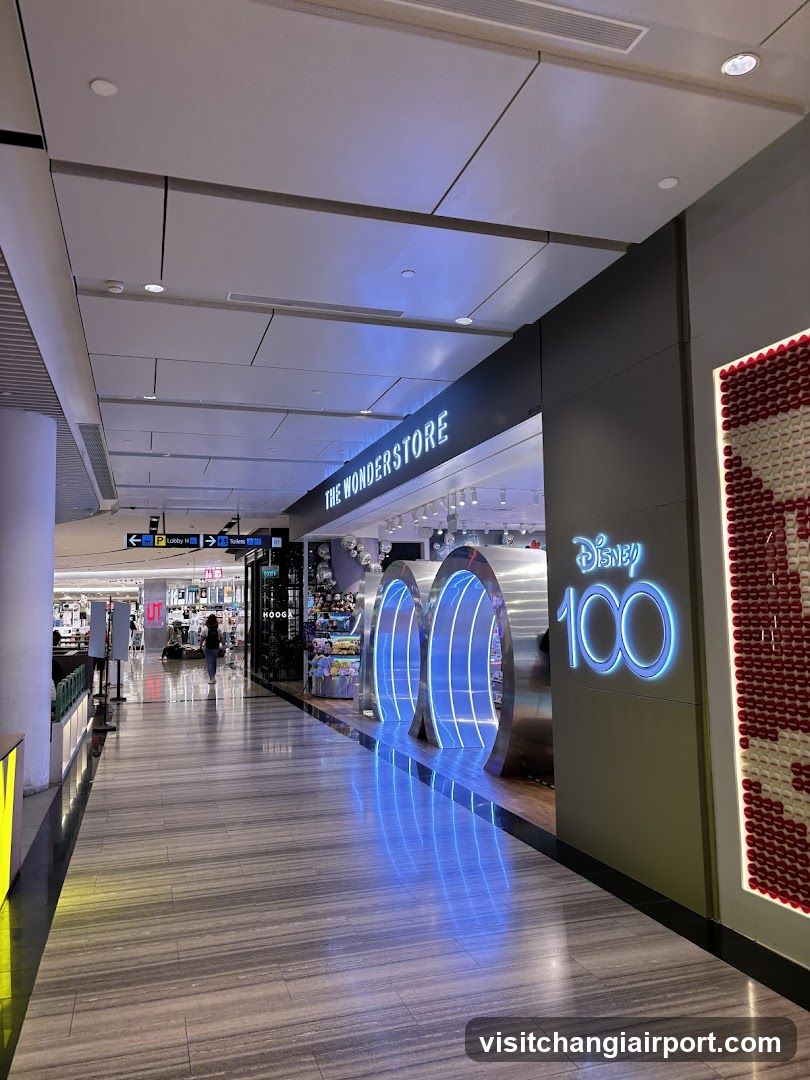 Disney Wonderstore Interior View