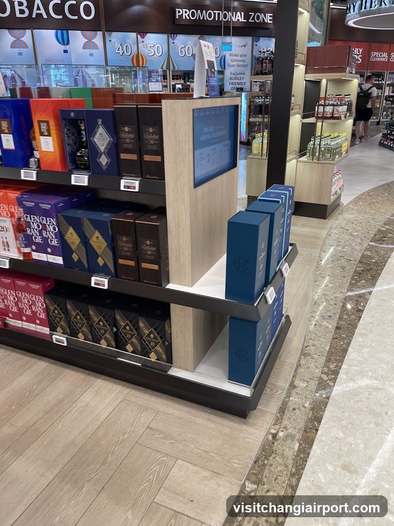 Alcohol Display in Store