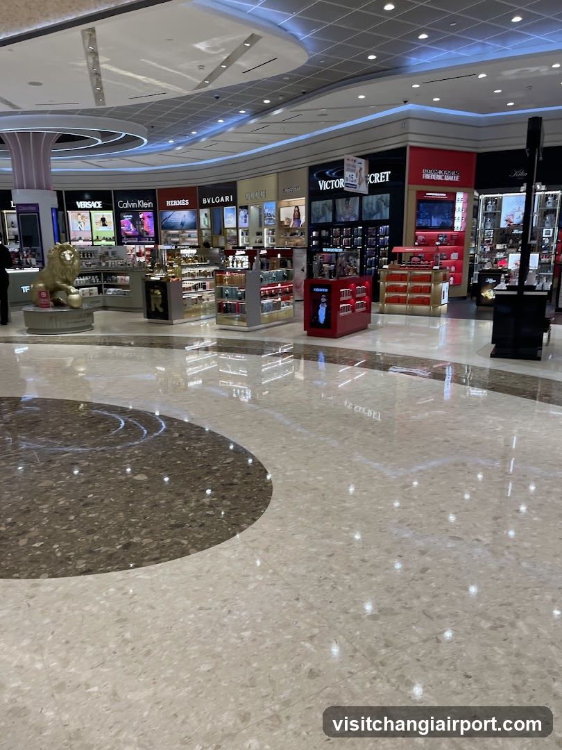 Airport Duty-Free Shopping Area