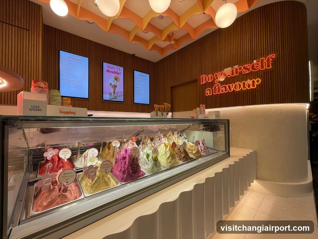 Ice Cream Shop Interior