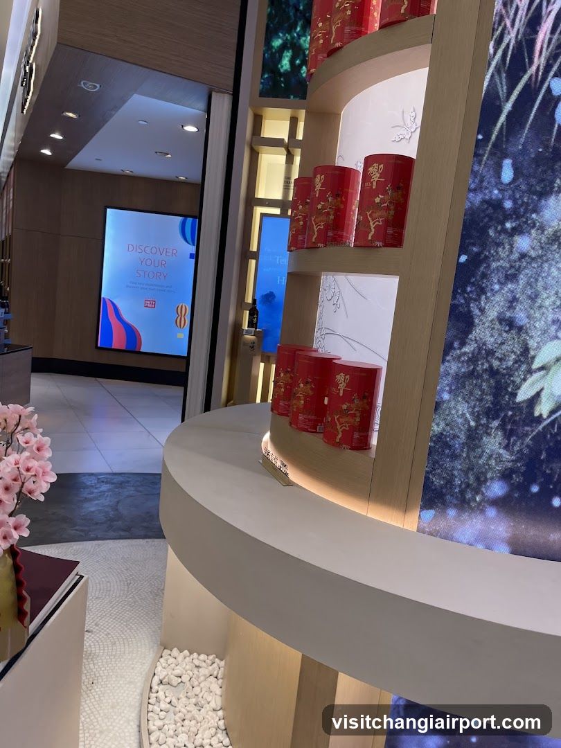 Tea Shop Interior Display