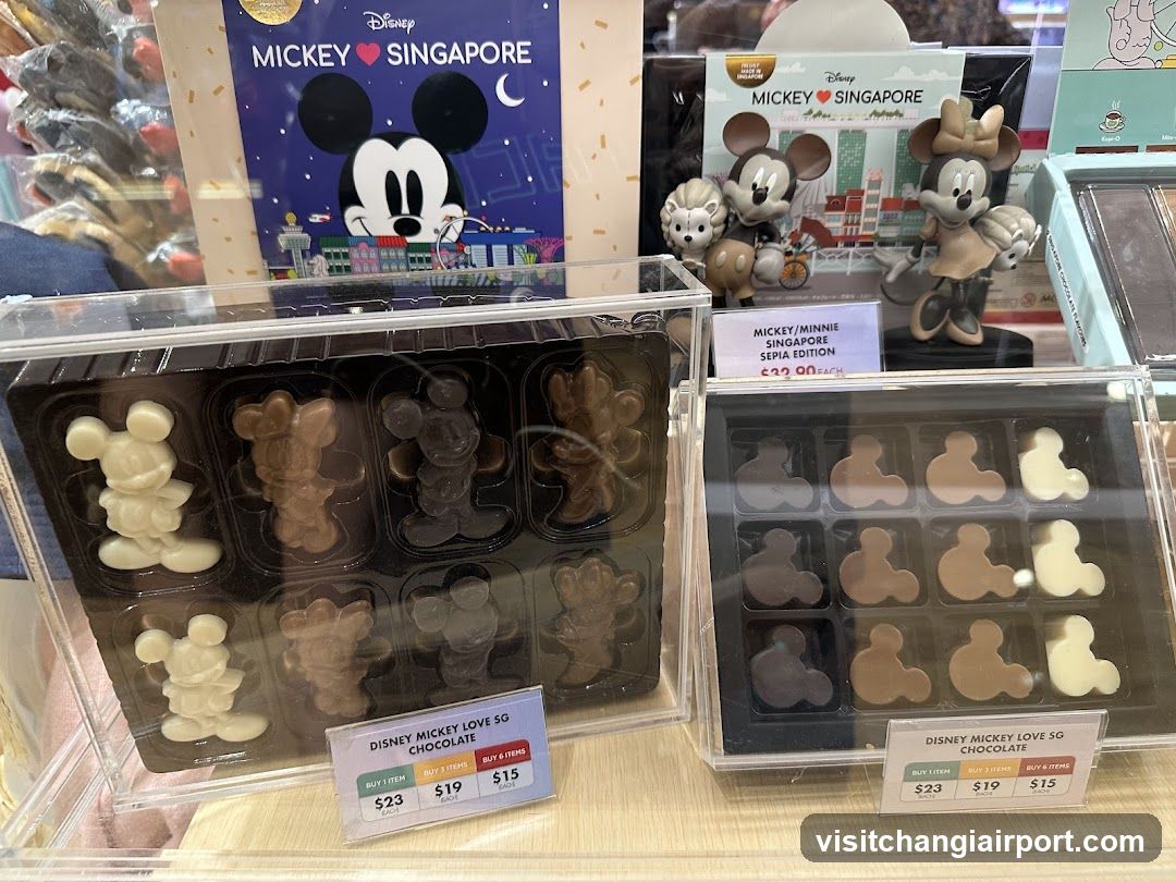 Disney Mickey Love SG Chocolate Display