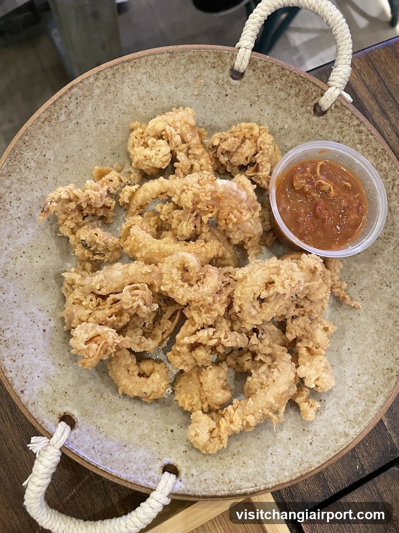 Fried Shrimp with Sauce