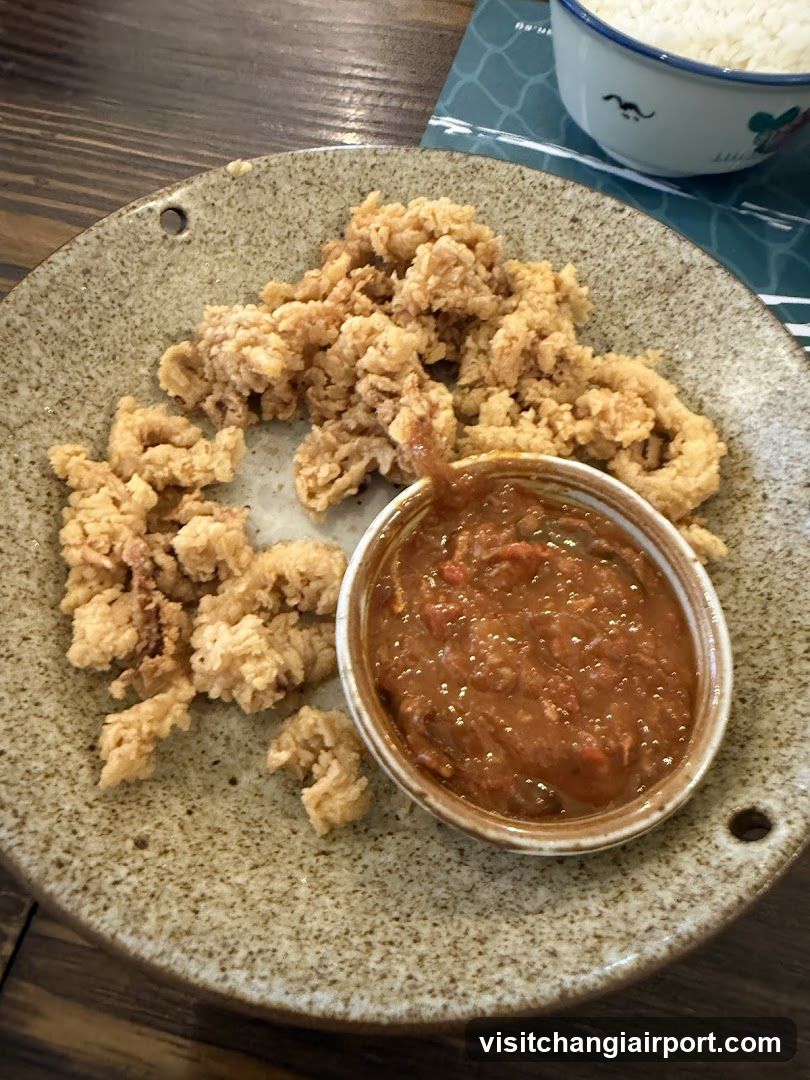 Fried Chicken with Curry Sauce