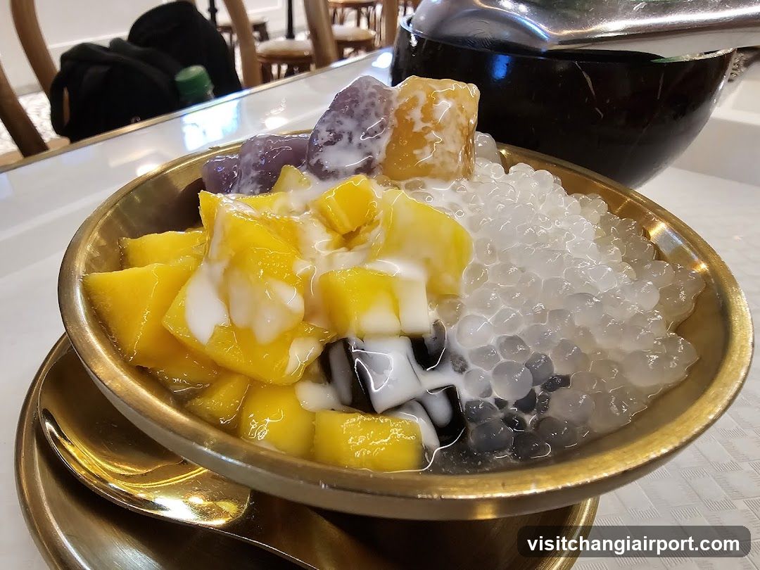 Mango and Coconut Dessert Bowl