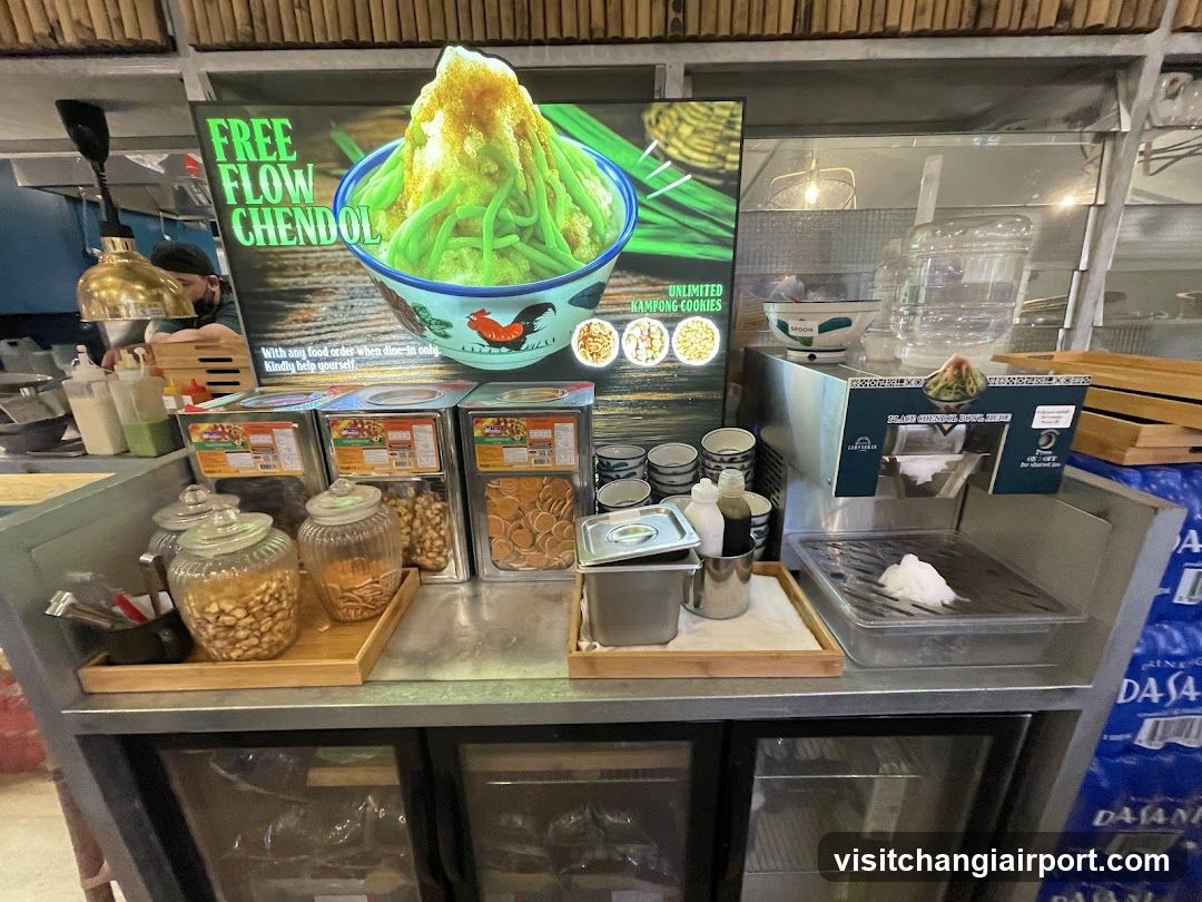 Chendol Stall Display