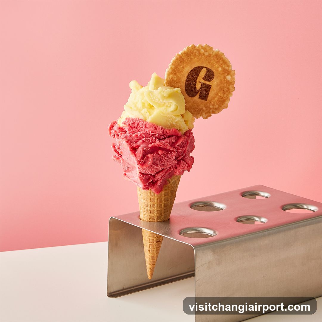 Ice Cream Cone with Cookie