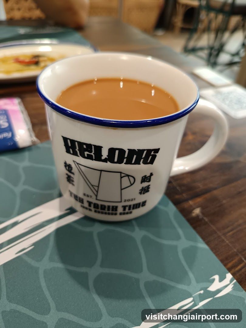 Cup of tea on a table