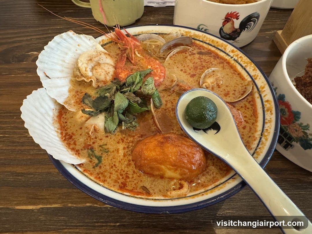 Seafood Curry with Lime and Basil