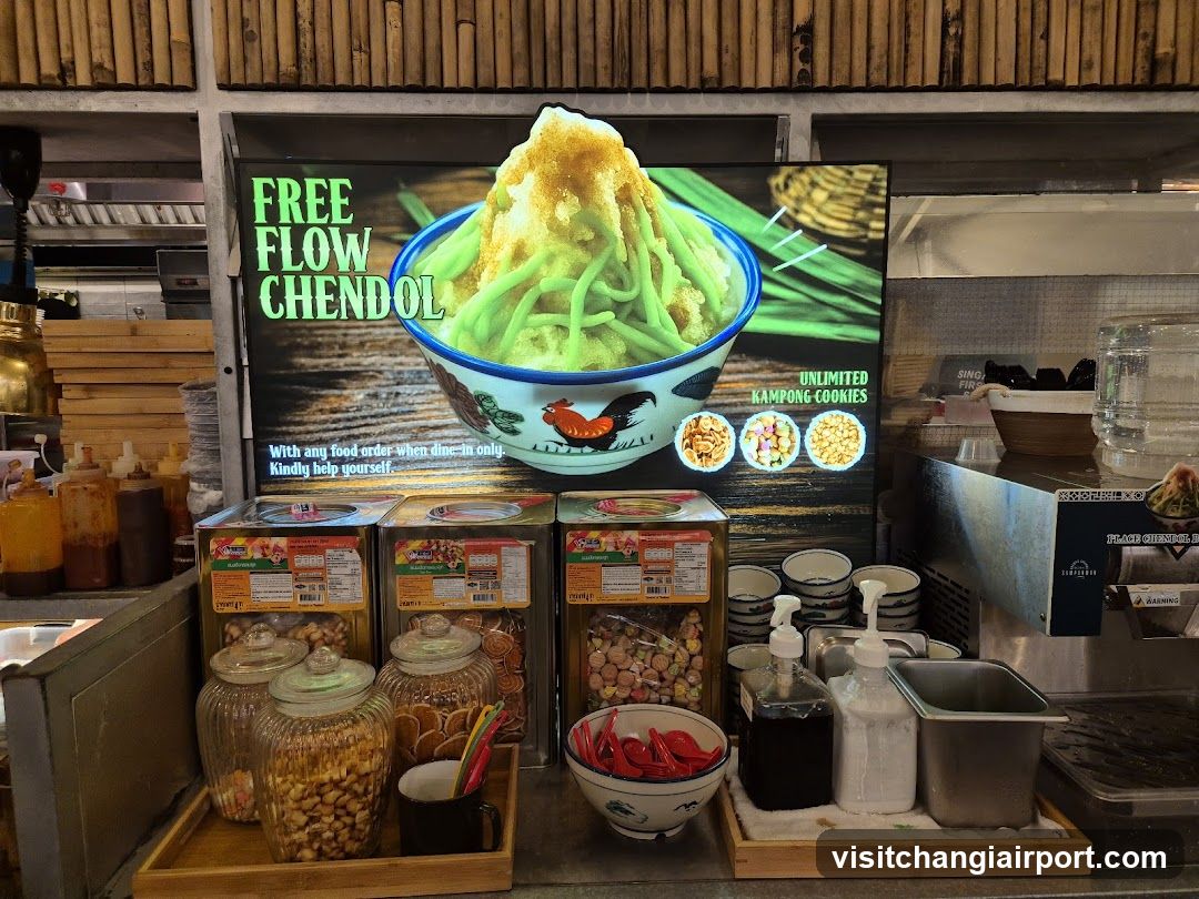 Chendol Stall Display