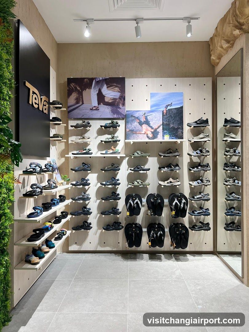 Teva Shoe Store Interior