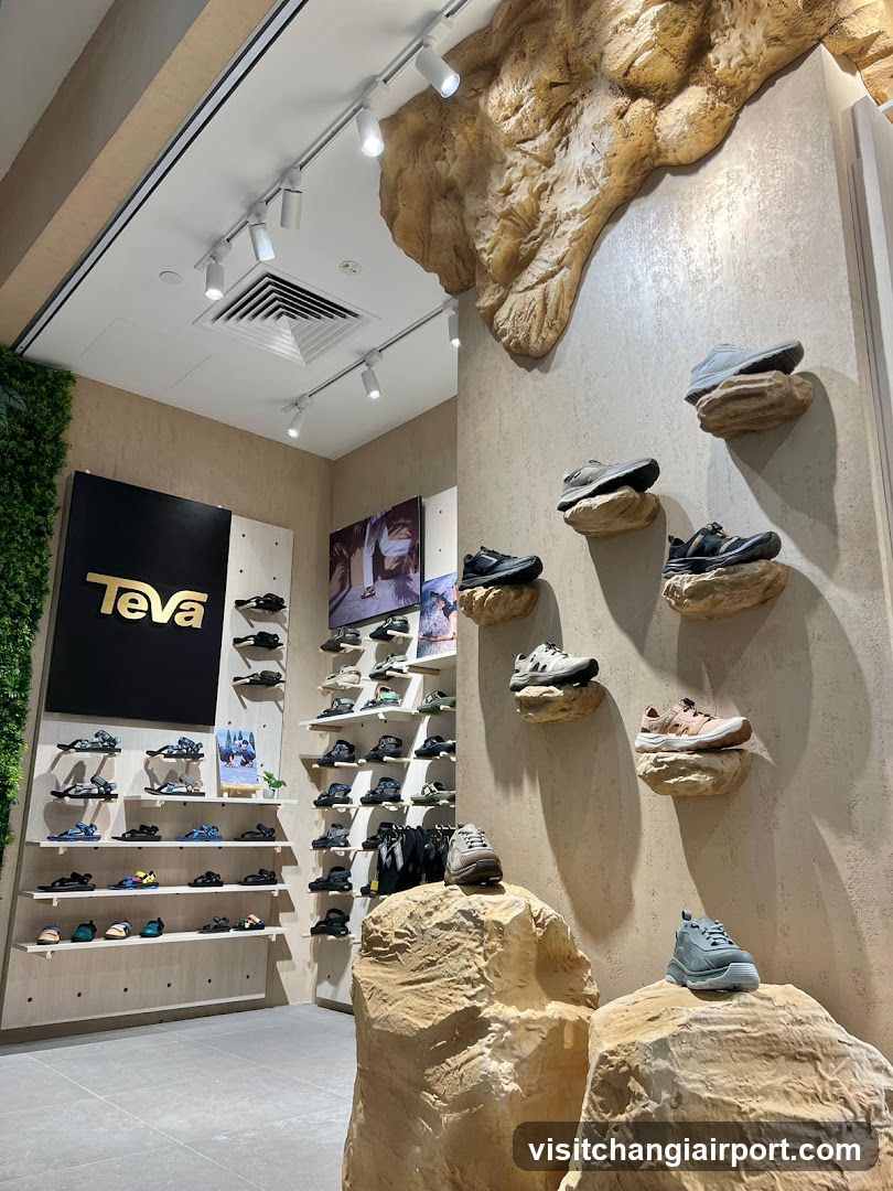 Teva Shoe Store Interior
