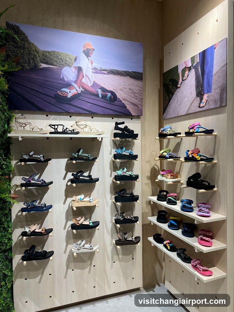 Shoe Display Wall