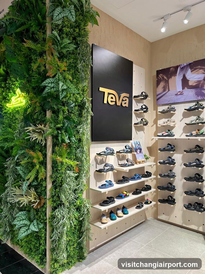Teva Shoe Store Interior
