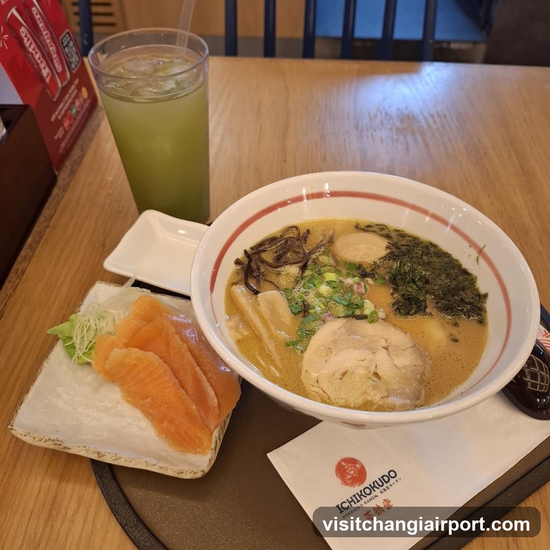 Ramen and Sashimi Meal